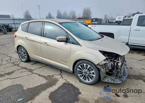 2018 Ford C-Max Titanium из США, поврежденный, VIN 1FADP5DU6JL105607